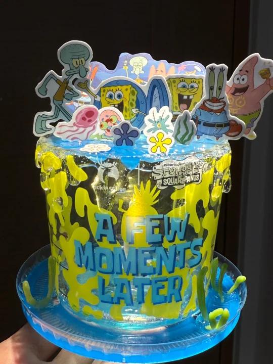 宝宝 你是咖啡杯做的海洋小蛋糕夜灯！