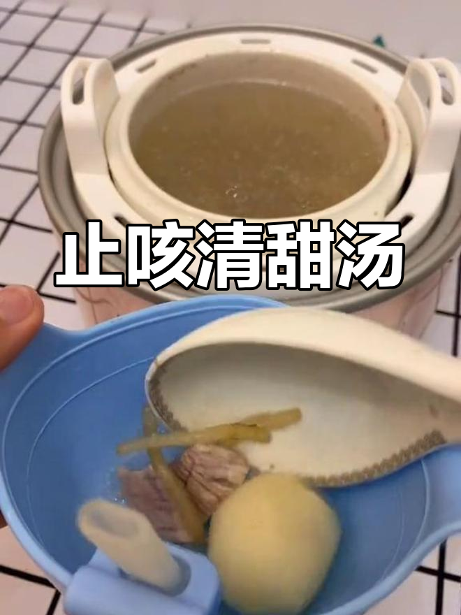 宝宝咳嗽不断?试试这款清甜汤,鱼腥草瘦肉马蹄煲