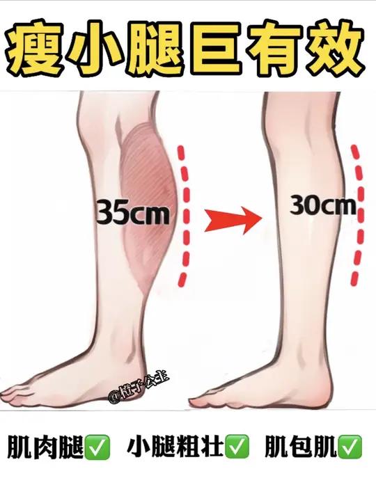 3530再粗的小腿也能细一圈急性子瘦小腿 好评如潮!没有瘦不下来的小腿!无论是小腿肌肉发达