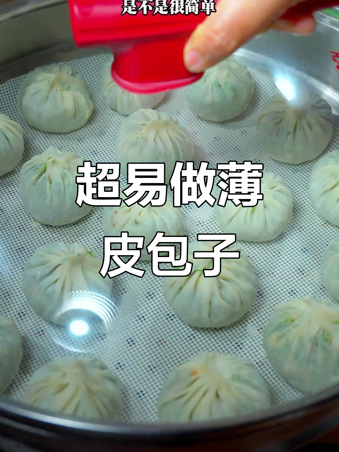 薄皮大馅小包子,素粉条茴香鸡蛋包做法超简单
