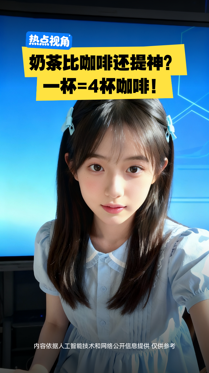 奶茶比咖啡还提神？一杯=4杯咖啡！
