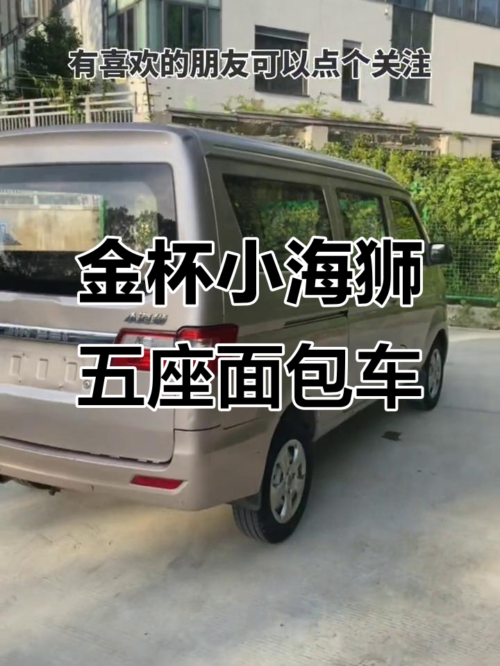 2018年金杯小海狮五座面包车，助力空调+倒影影像超实用