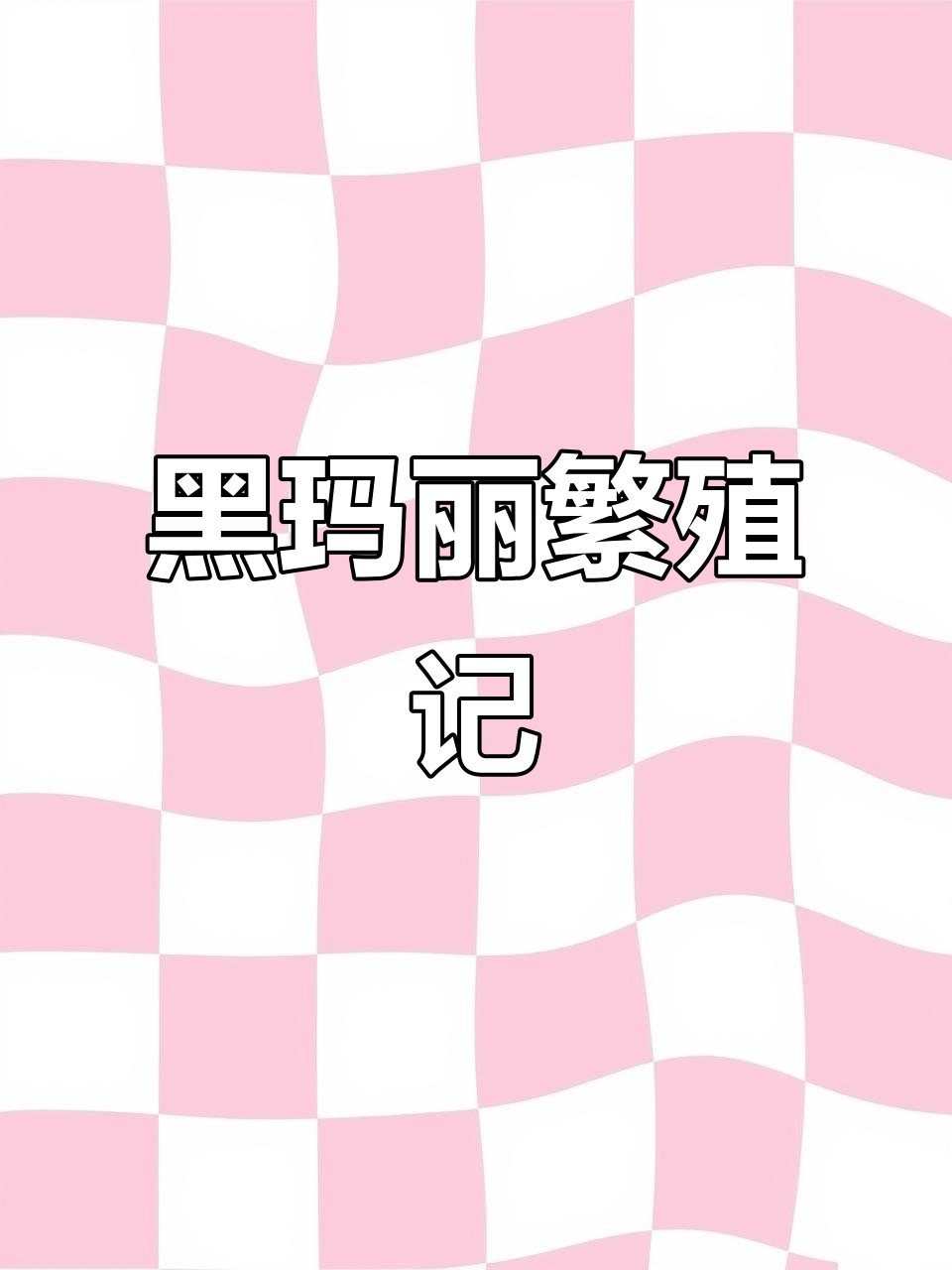 黑玛丽在阳台生崽，竟然这么多小鱼仔！