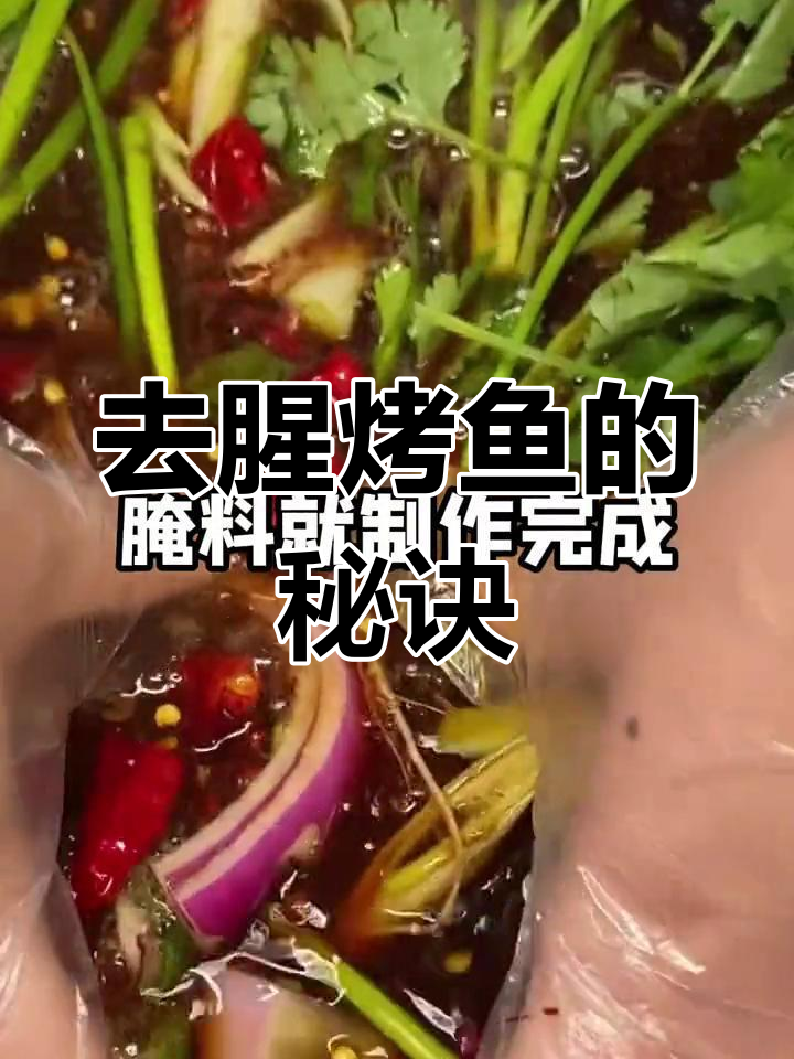 烤鱼去腥秘籍,腌料配方大公开