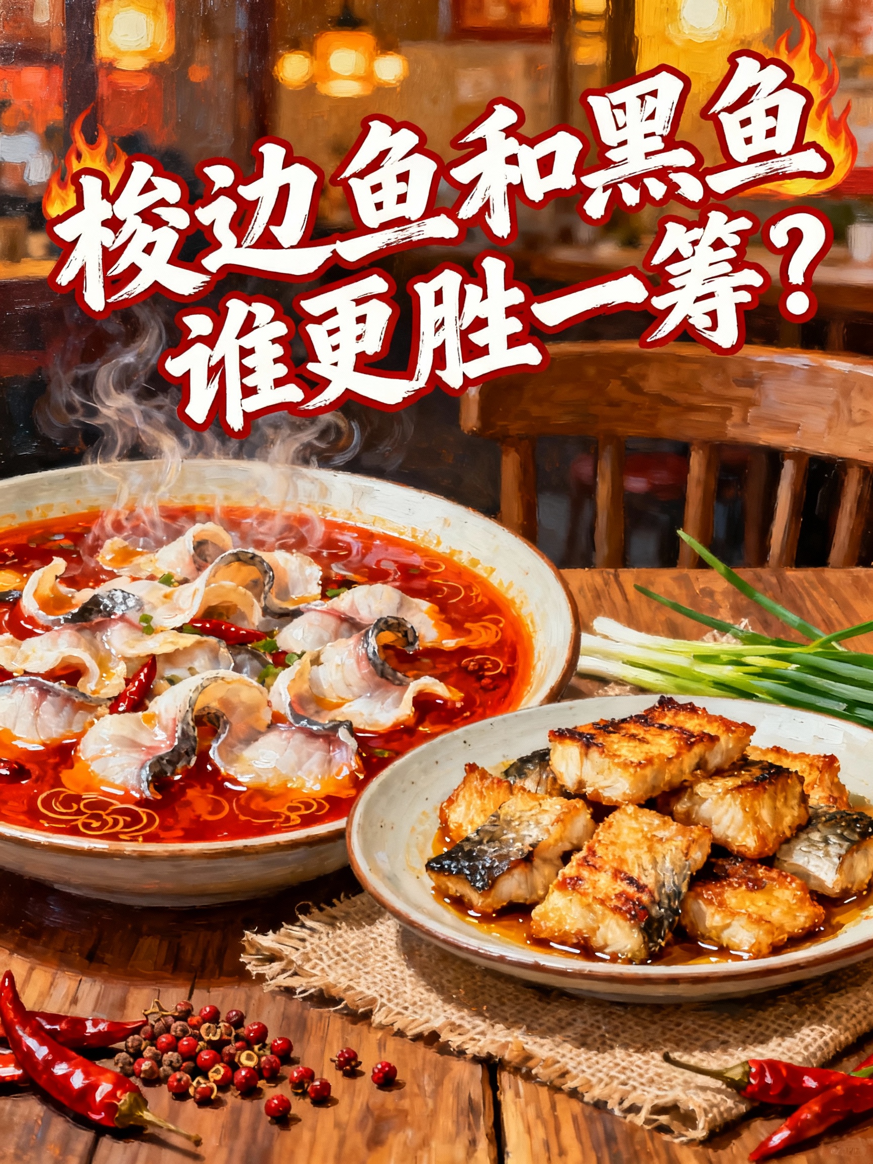 梭边鱼和黑鱼谁更胜一筹？