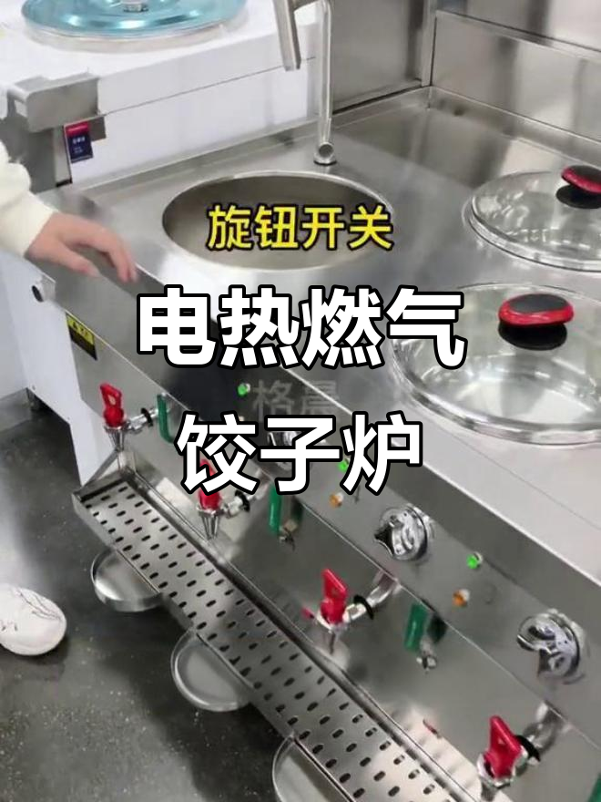 这款煮水饺炉电热燃气两用,功能全面又高效