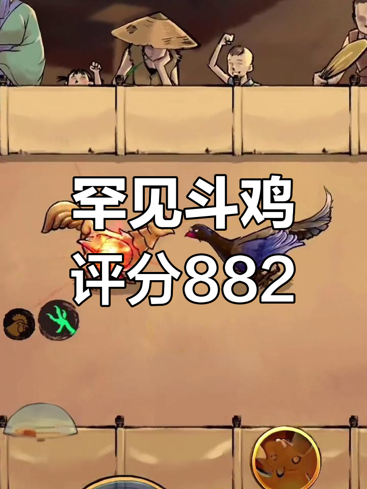 抓到最高评分斗鸡,稀有品种大揭秘