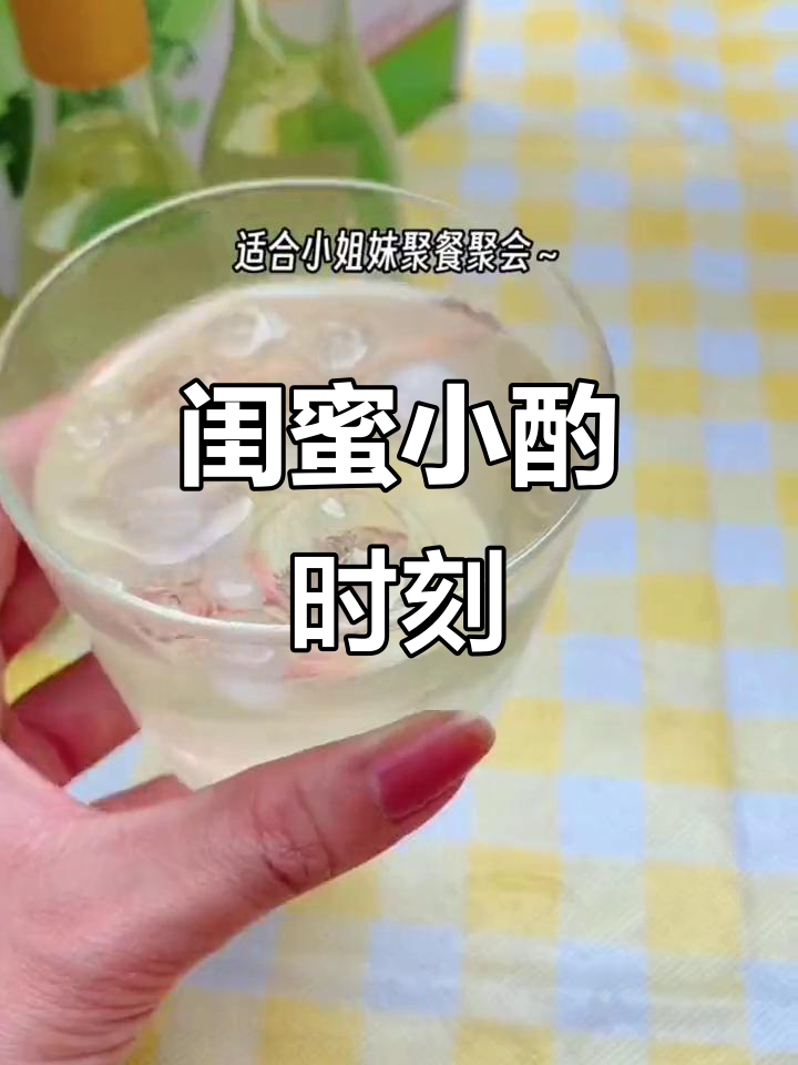 闺蜜聚会,来杯莫吉托白葡萄酒,轻松享受美好时光