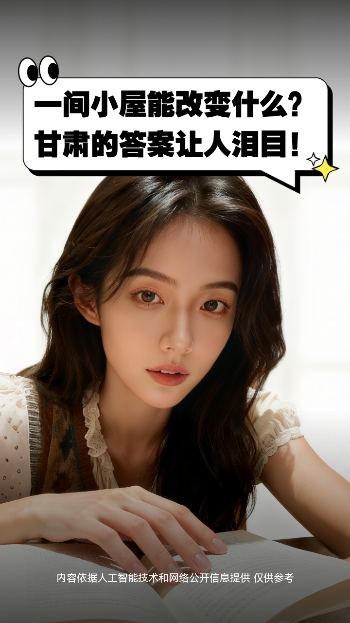 一间小屋能改变什么？甘肃的答案让人泪目！