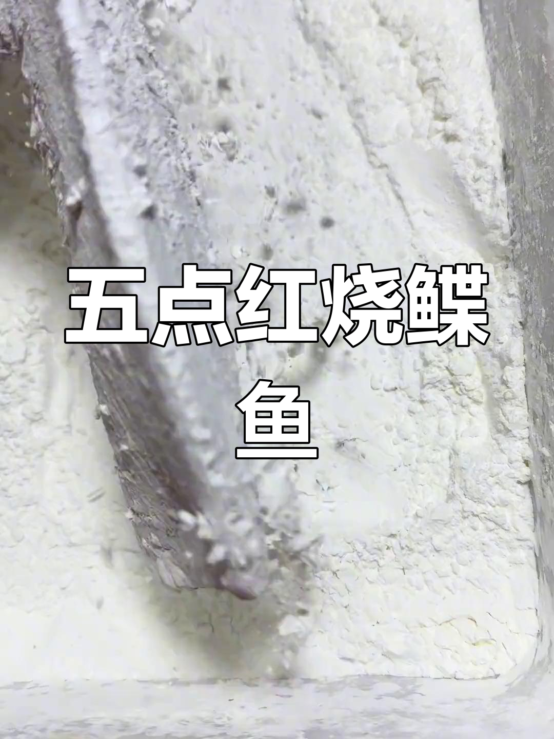 红烧鲽鱼,五点半直播带你品尝美味