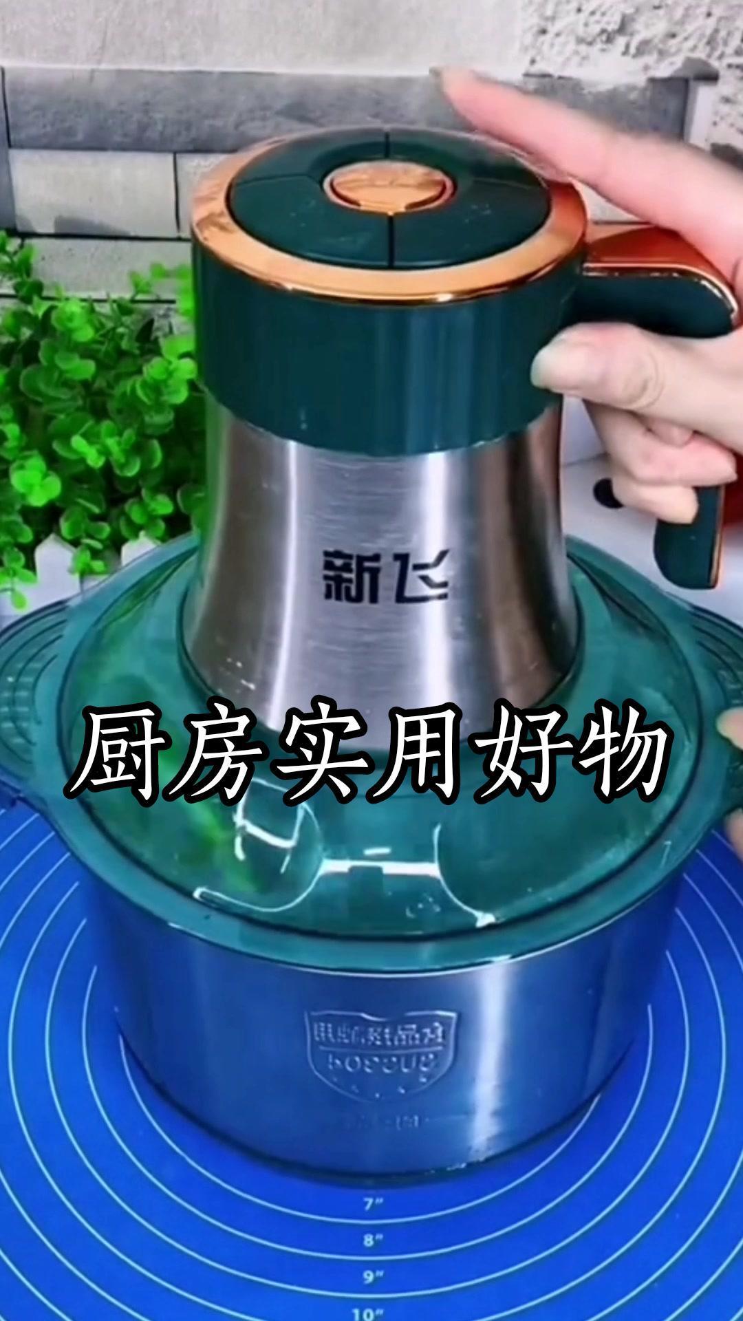 新飞绞肉机家用电动小型多功能,全自动搅拌机打碎肉打陷碎菜蒜泥机。多功能料理机 新飞绞肉机 