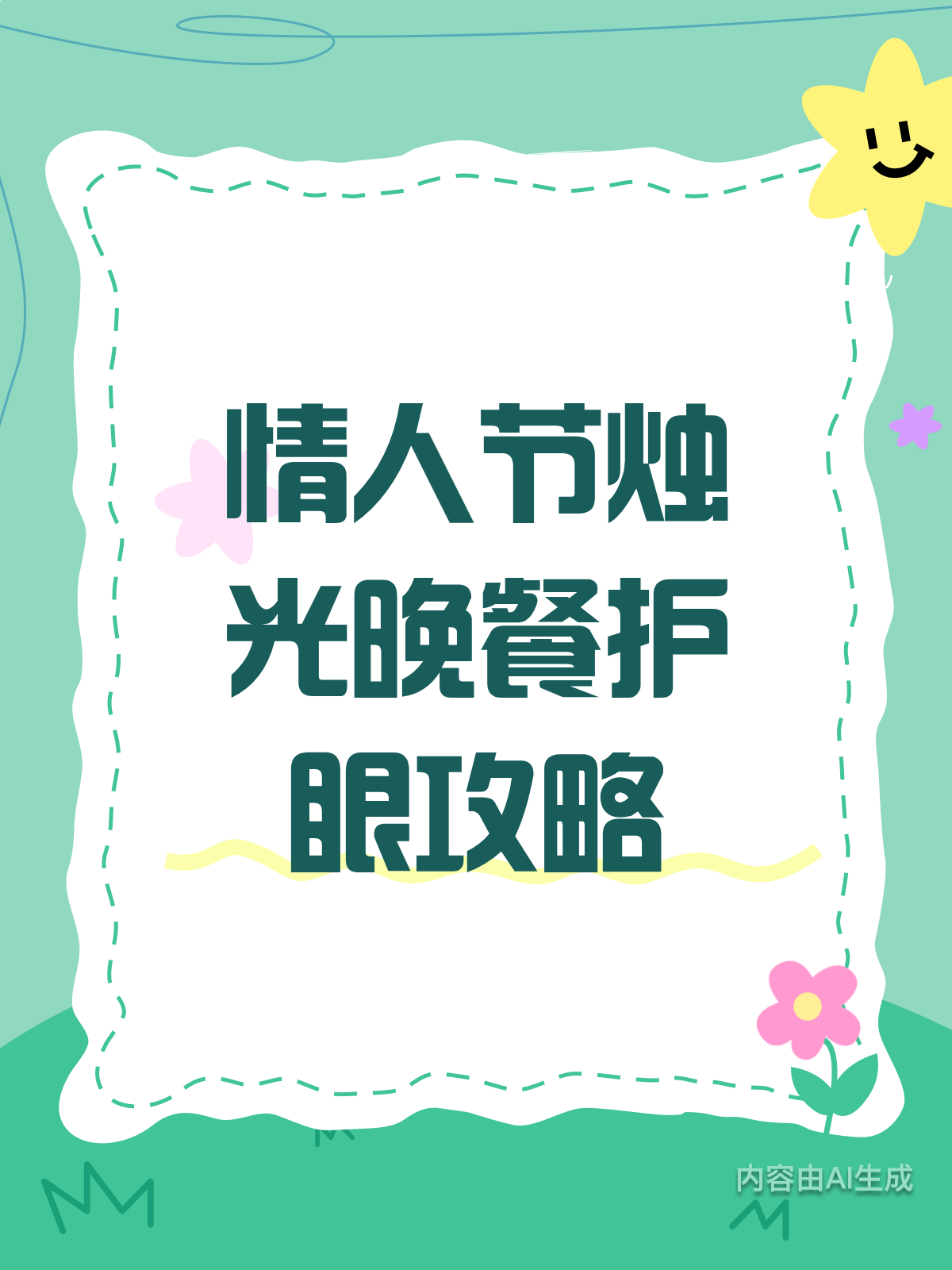情人节烛光晚餐,护眼小妙招快收好!