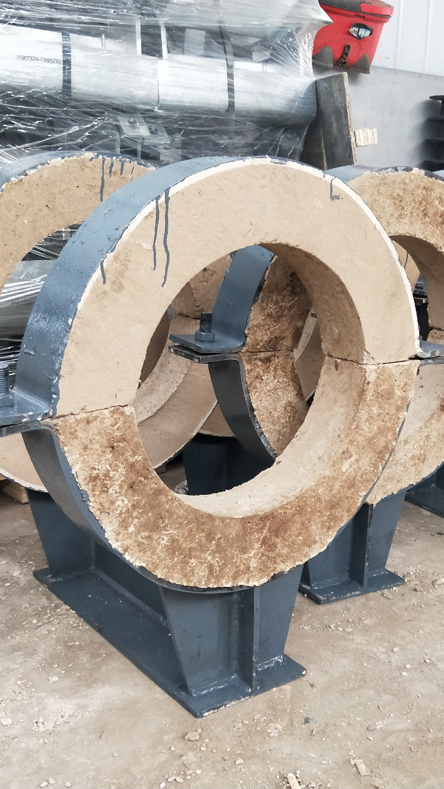 蛭石隔热管托 蒸汽管道滑动支架