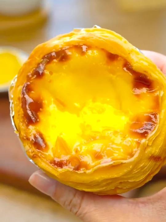 原来手抓饼还可以做蛋挞皮吖