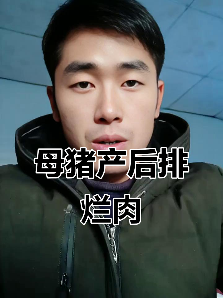 母猪产不净,烂肉排出怎么办?