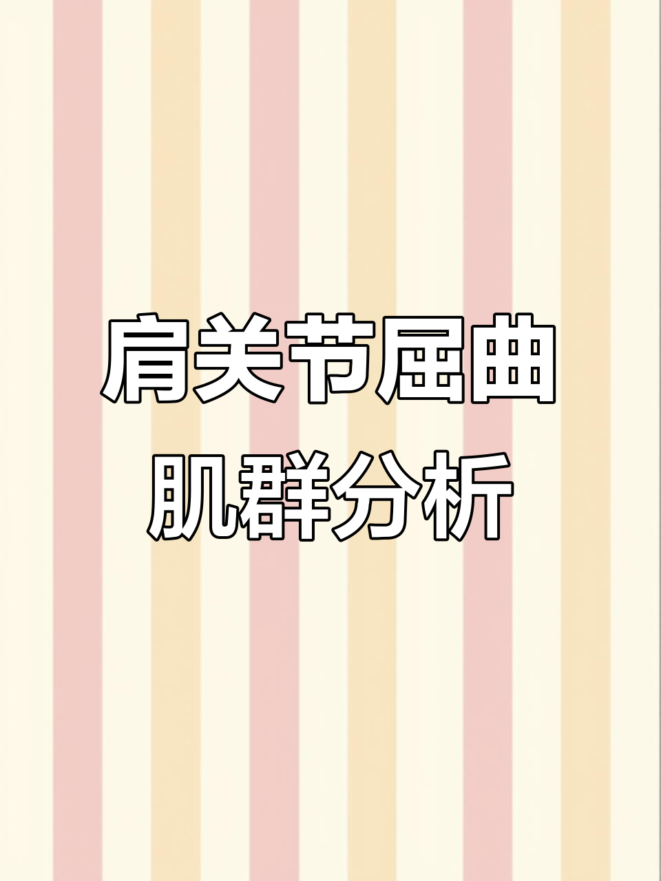 肩关节水平屈曲的稳定机制与肌肉协同作用