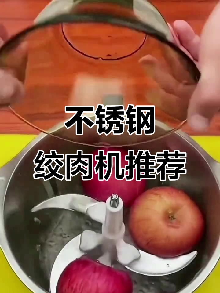 扬子电动绞肉机,5升大容量不锈钢料理神器