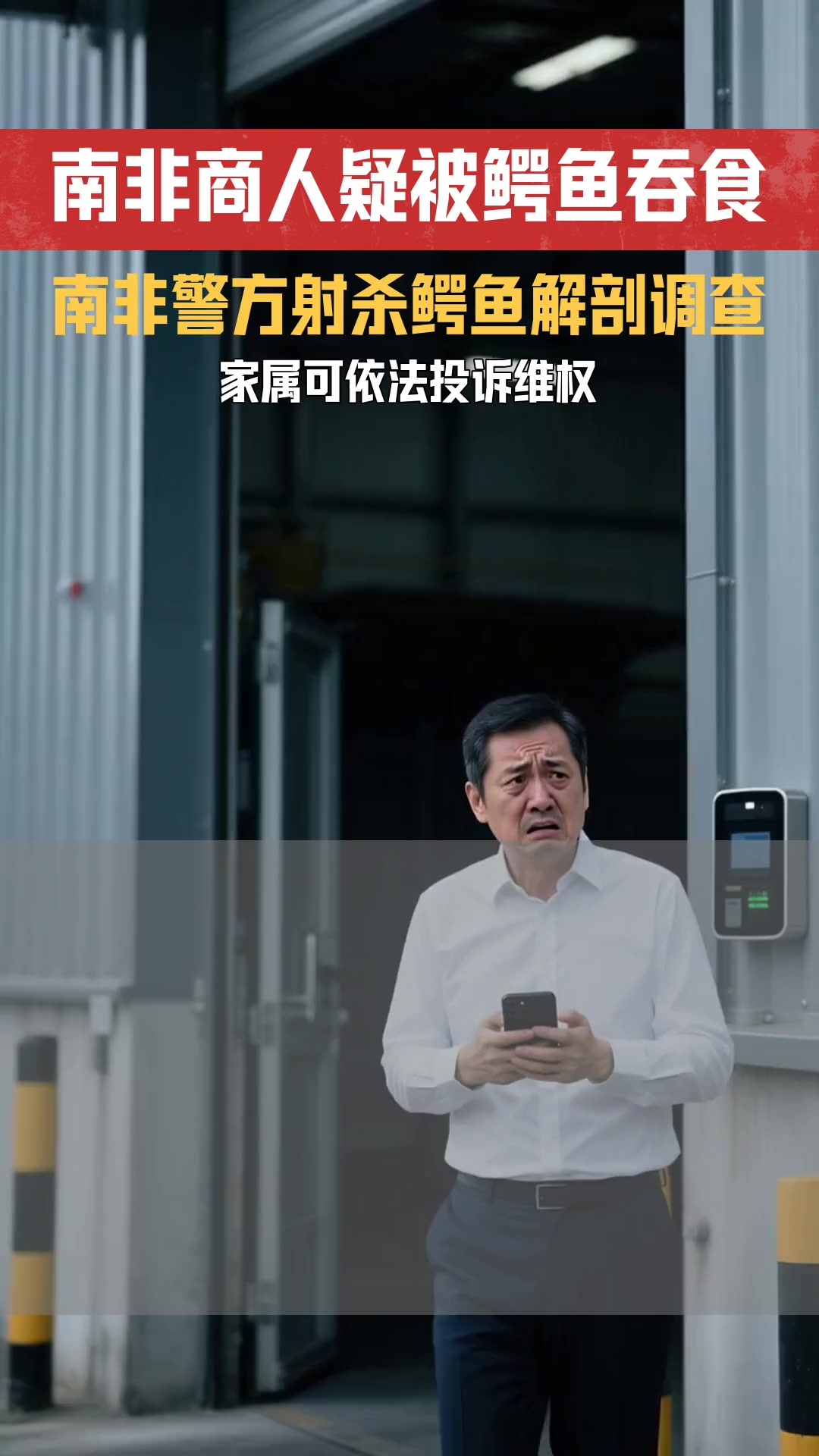 南非商人疑被鳄鱼吞食 警方射杀鳄鱼解剖是否符合程序