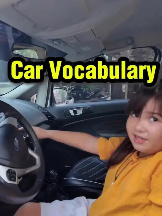 美国“志伟哥”教女儿学英语—Car Vocabulary