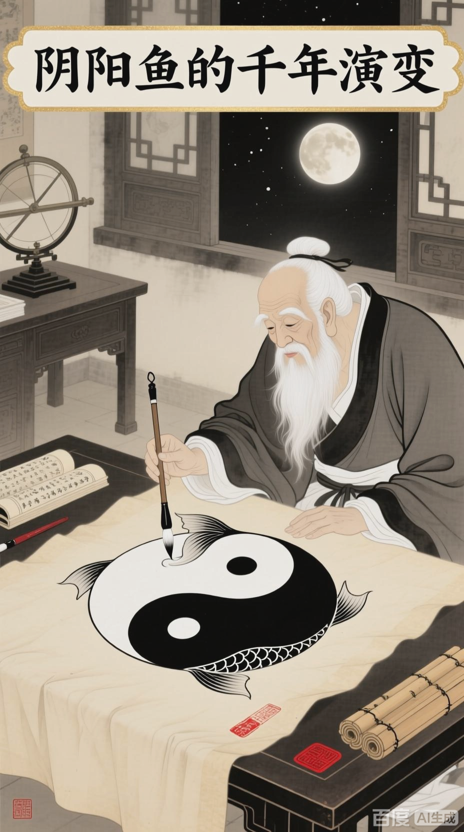 阴阳鱼图形的千年进化史