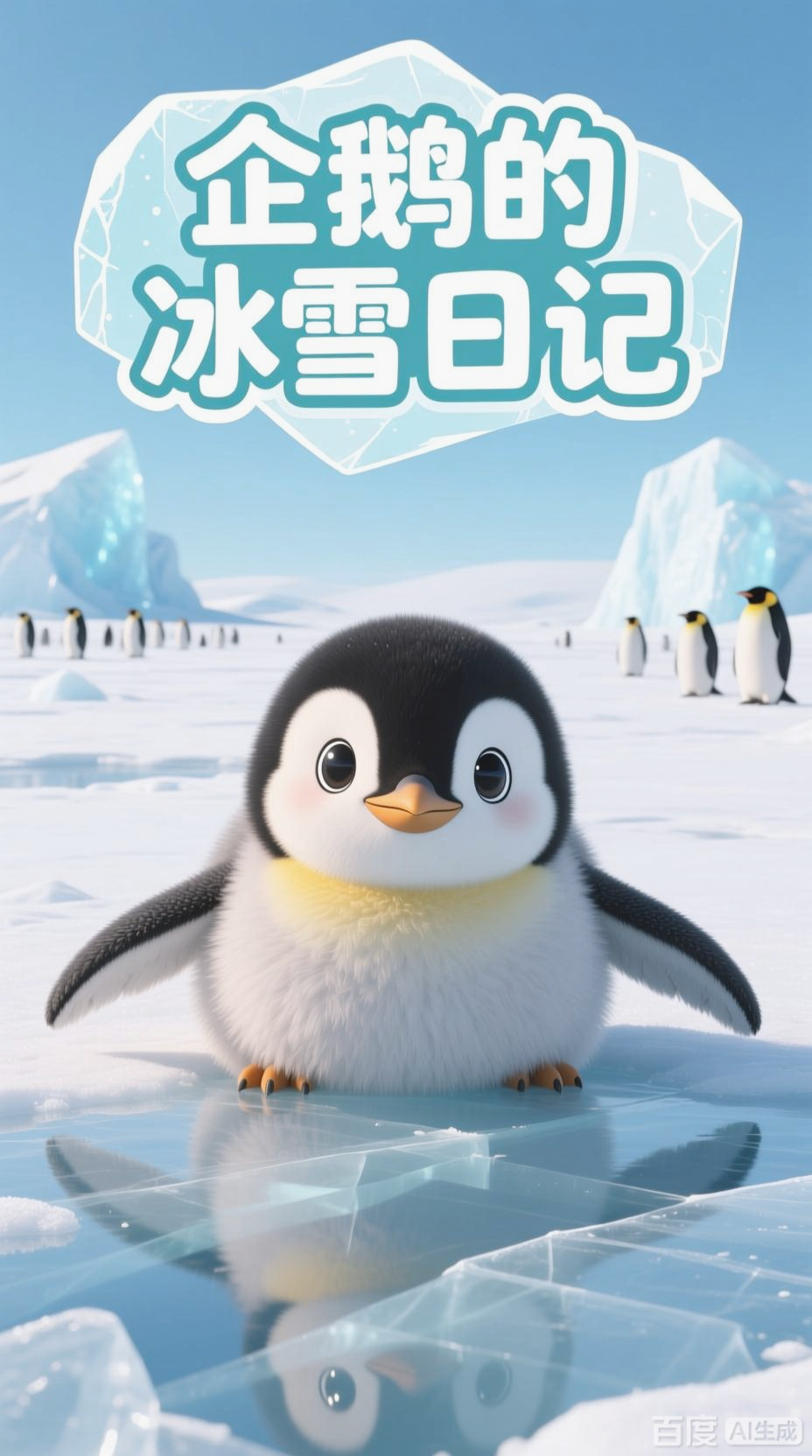 小企鹅的悠闲时光