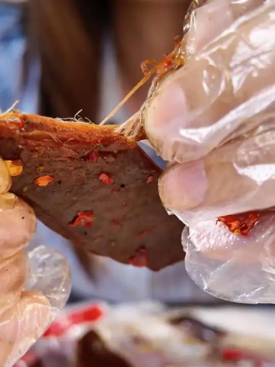 追剧少不了的解馋小零食手撕肉干,越嚼越香 手撕肉干