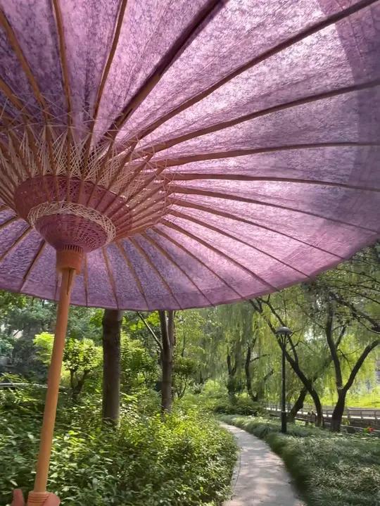 谁懂把芋泥波波做成油纸伞竟然能这么美!