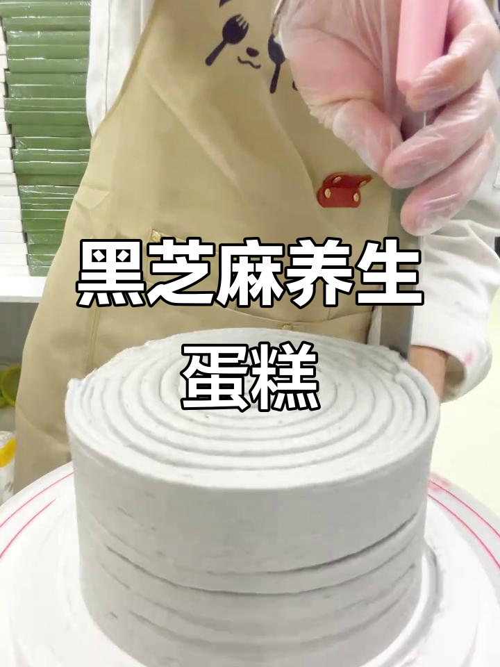 这款黑芝麻蛋糕,奥利奥与坚果的完美组合,超赞!