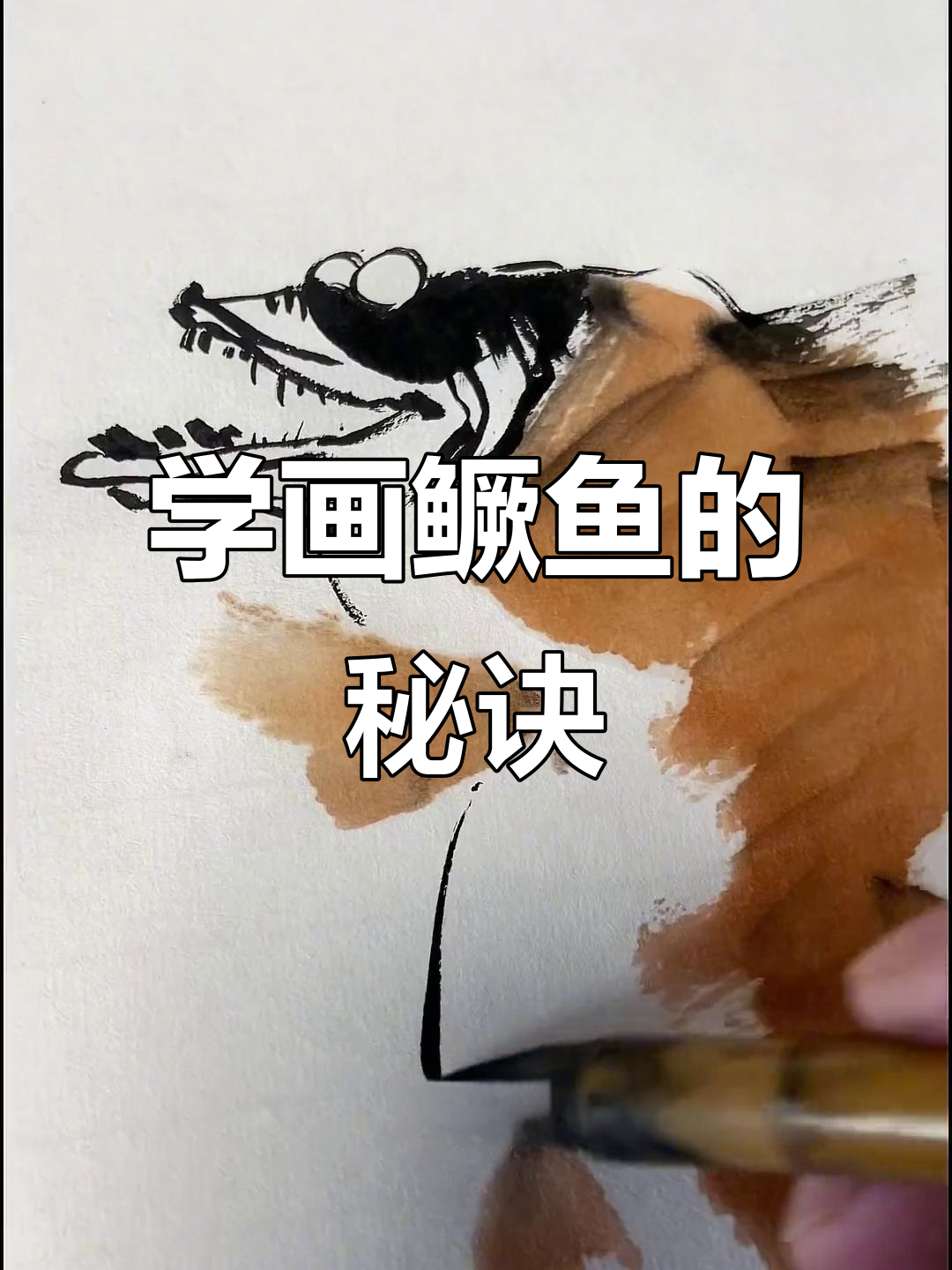 画鳜鱼技巧大揭秘，如何抓住要点画出凶猛淡水鱼类
