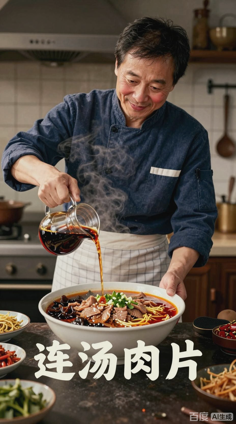 连汤肉片:河南特色美食制作
