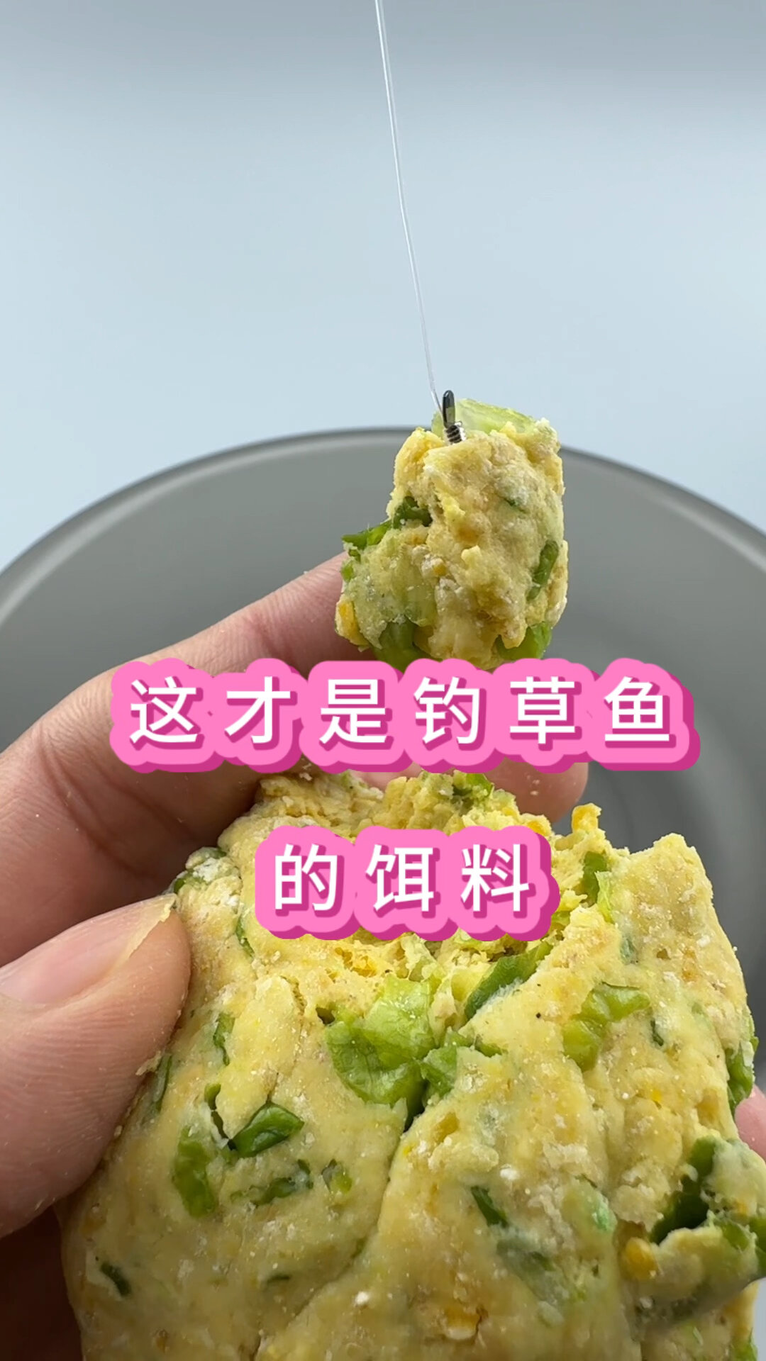 这才是钓草鱼最好用的饵料!