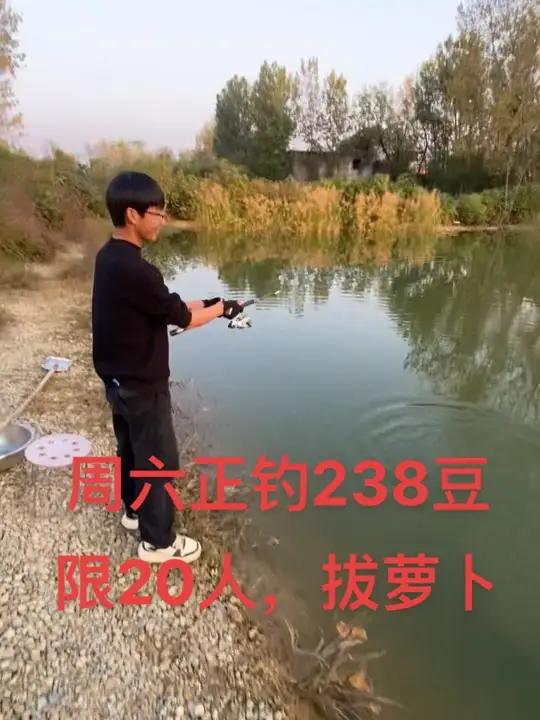 南阳黑坑正钓 238豆鱼货自由,限20人,目前已报10人