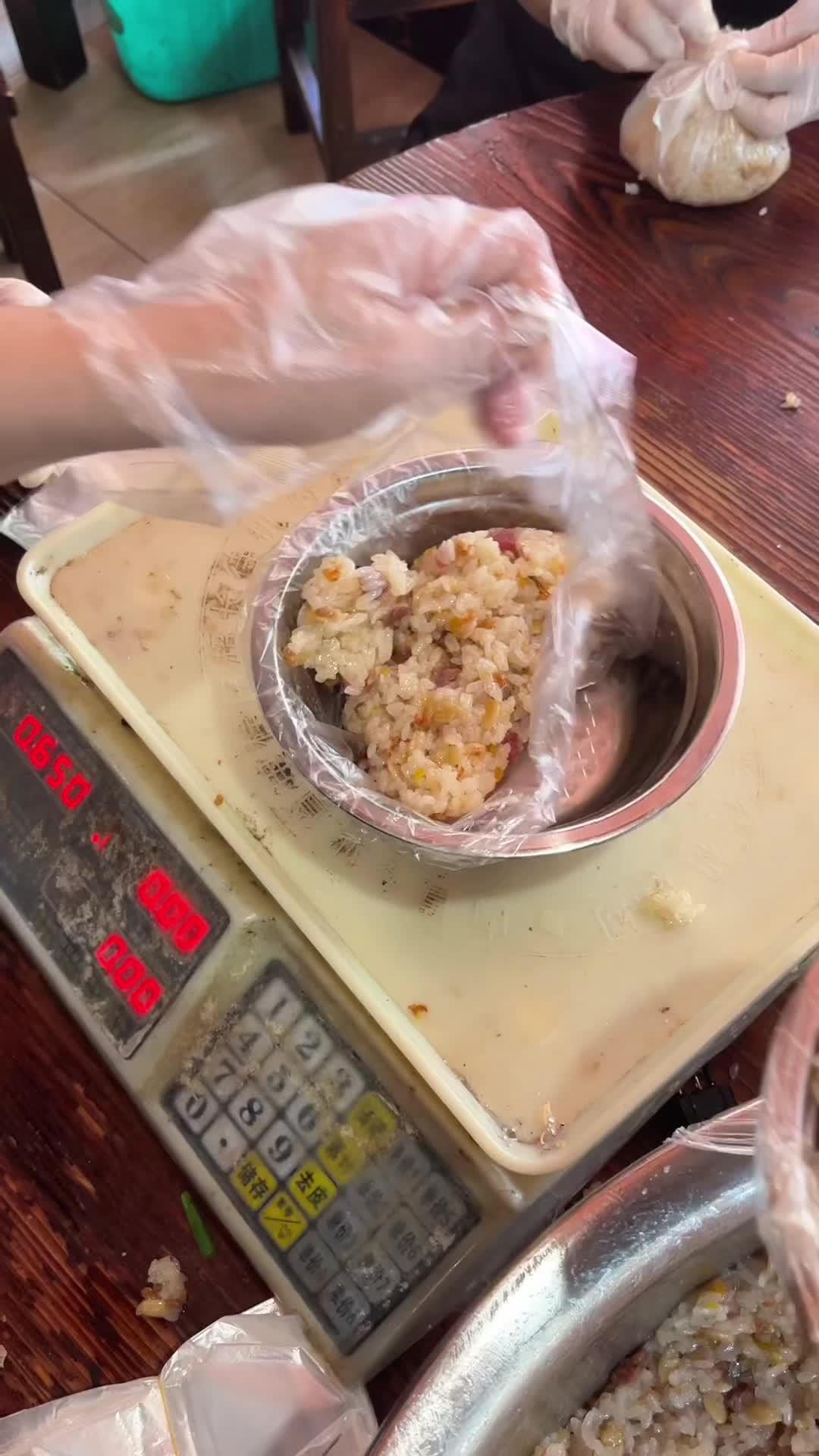 年例菜酒席同款,吴川大厨制作,香甜八宝饭 地方特色美食 老味道 纯手工食品 家的味道 无任