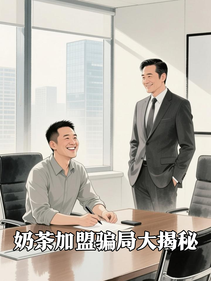 奶茶加盟骗局大揭秘：你的血汗钱是怎么被骗走的