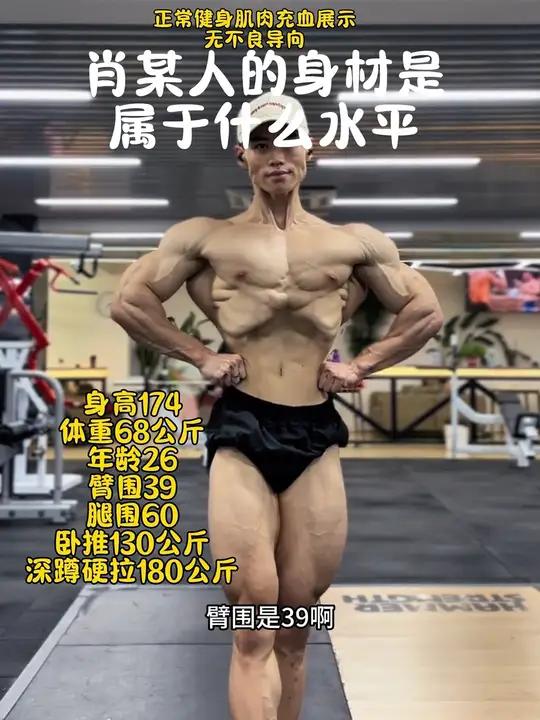 肖某人,自然健身4年的天花板 肌肉男 腹肌 胸肌 这谁顶得住啊
