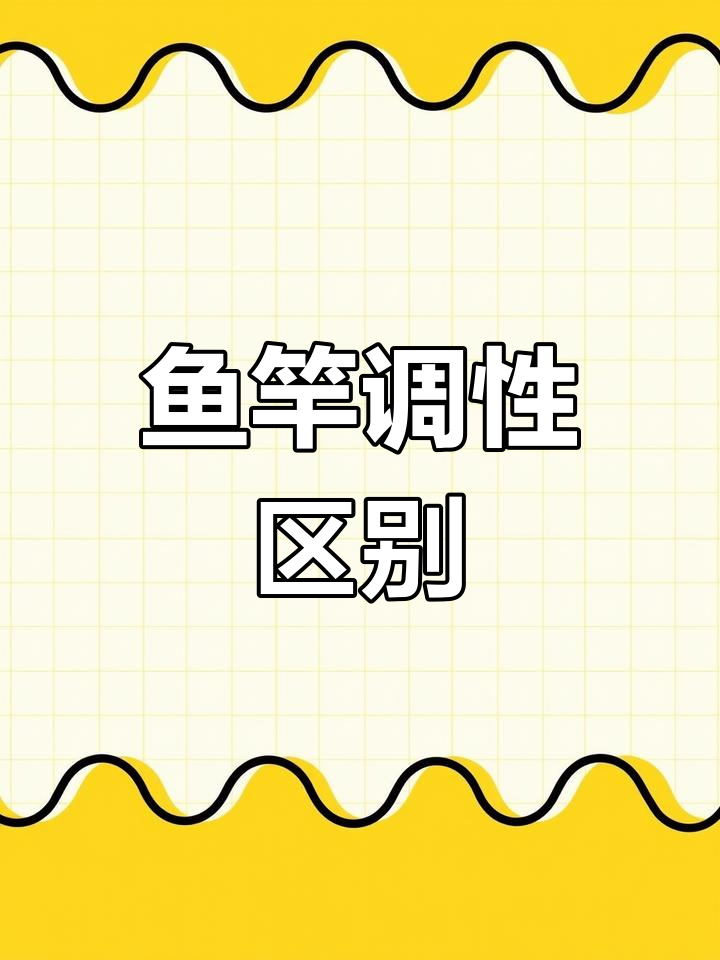 鱼竿调性解析:如何选择最适合的钓性