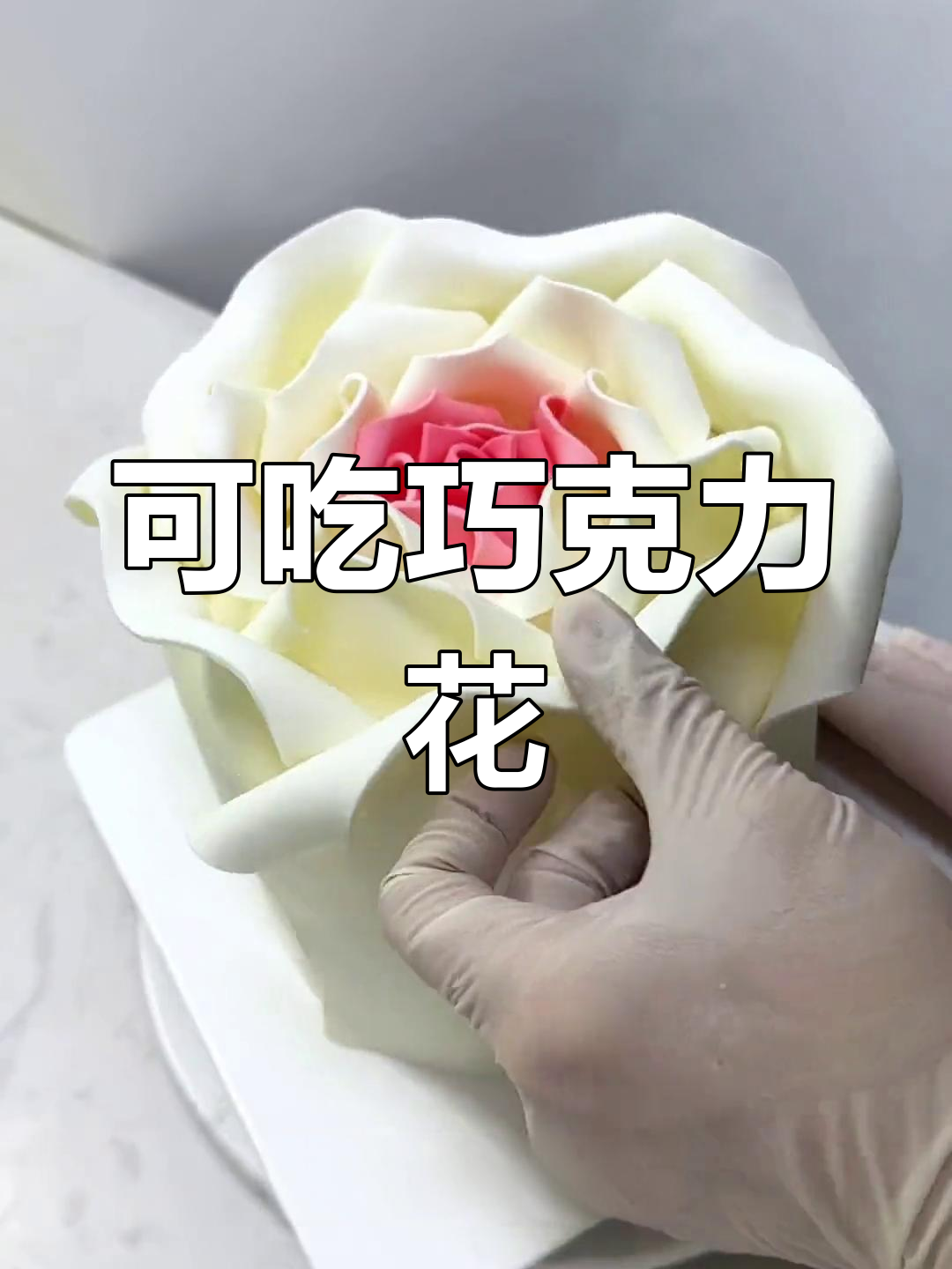 巧克力玫瑰,甜蜜的法式甜品
