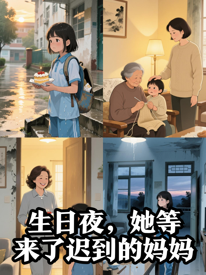 十岁生日没等到妈妈,却等来了迟到的爱