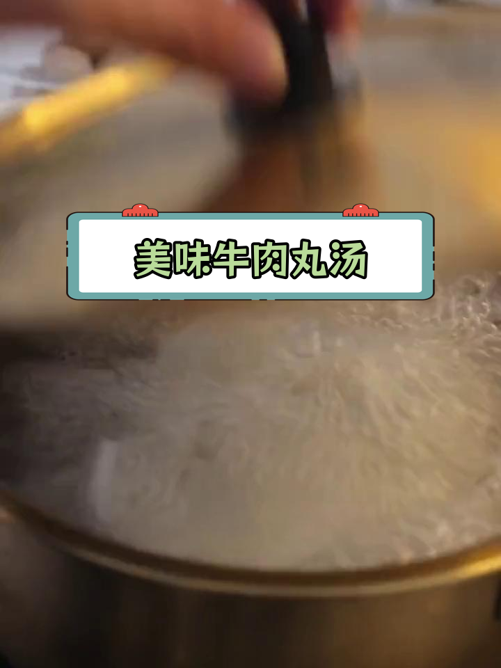 潮汕风味萝卜紫菜牛肉丸汤