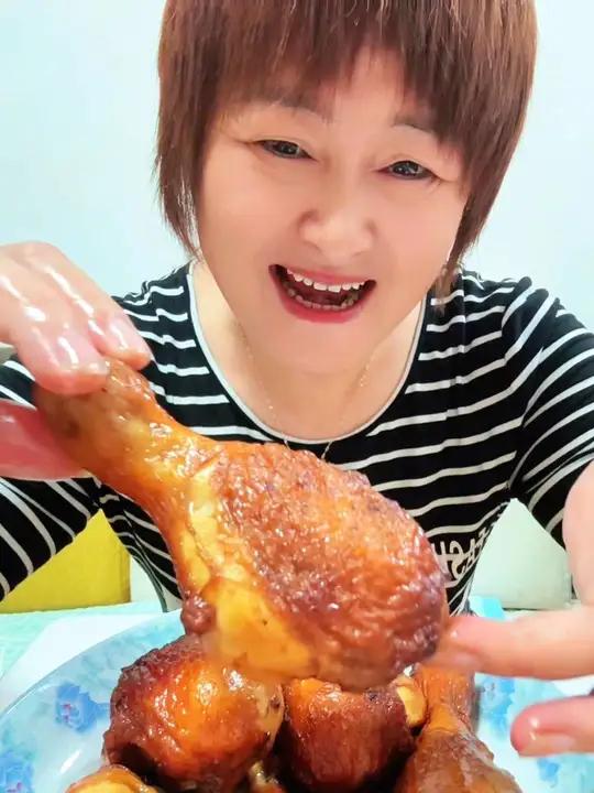 柠檬琵琶腿 空气炸锅烤琵琶腿 空气炸锅美食 美食教程