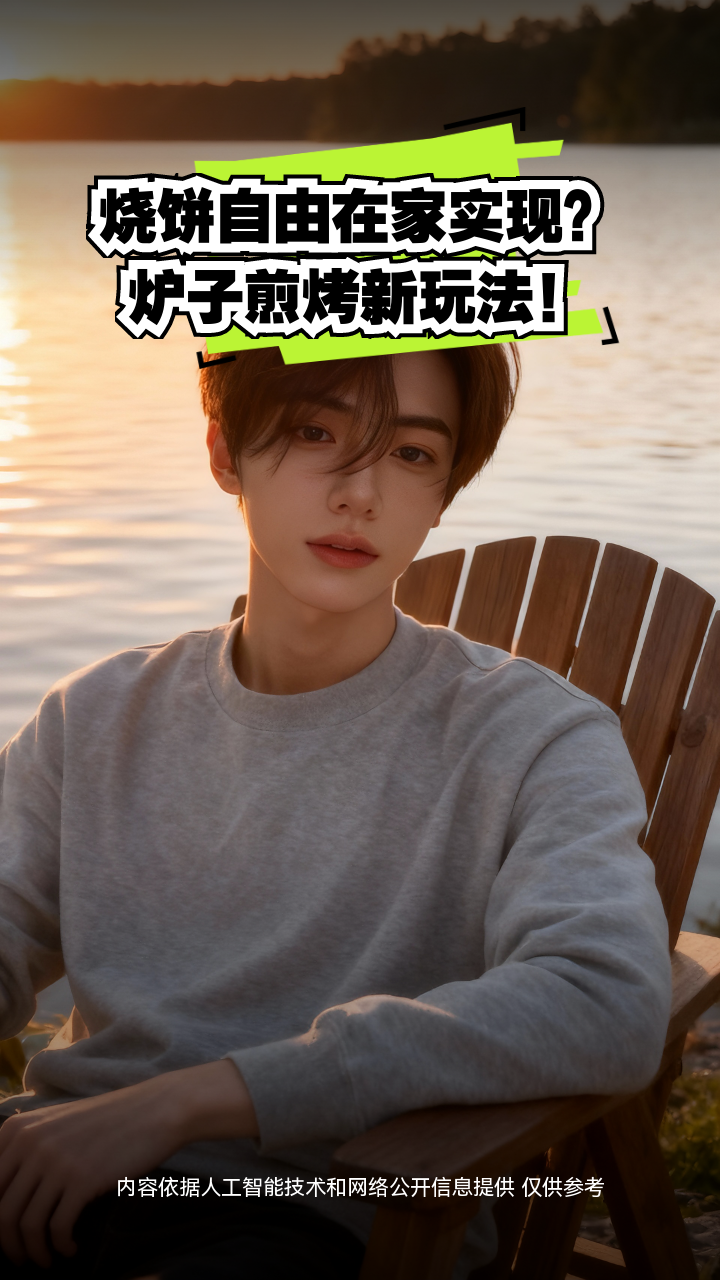 烧饼自由在家实现?炉子煎烤新玩法!