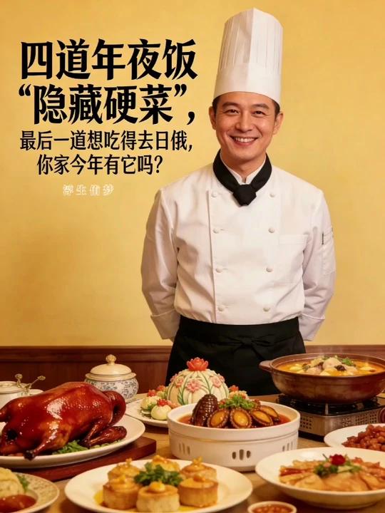 年夜饭隐藏菜系:八珍之首,最后一道有点刑