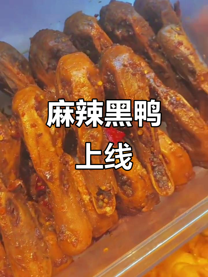 黑鸭麻辣,回味无穷,开袋即食,冷链运输保证新鲜口感!