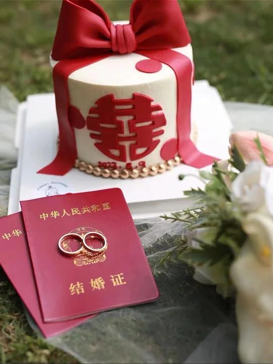 南京订婚蛋糕领证蛋糕合集