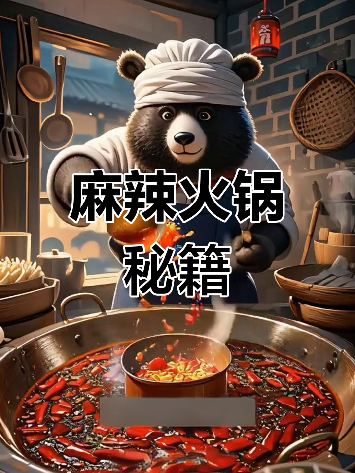 麻辣火锅,鲜香四溢,蔬菜与肉类完美搭配