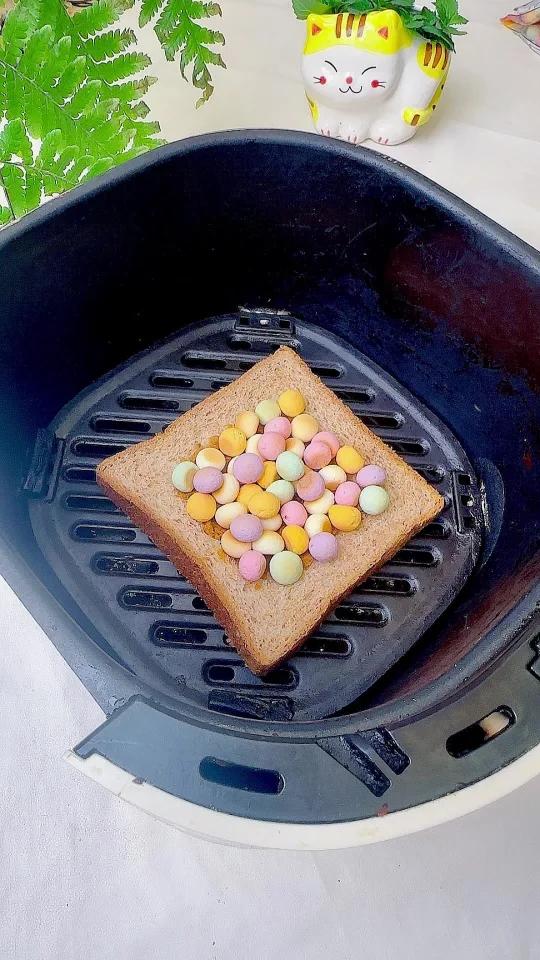 这搭配超乎预期的好吃｜旺仔版肉松麻薯吐司