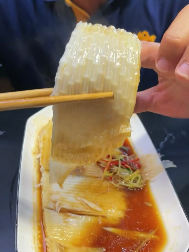 鳐鱼翅,超级好吃,鲜,嫩,骨脆肉滑