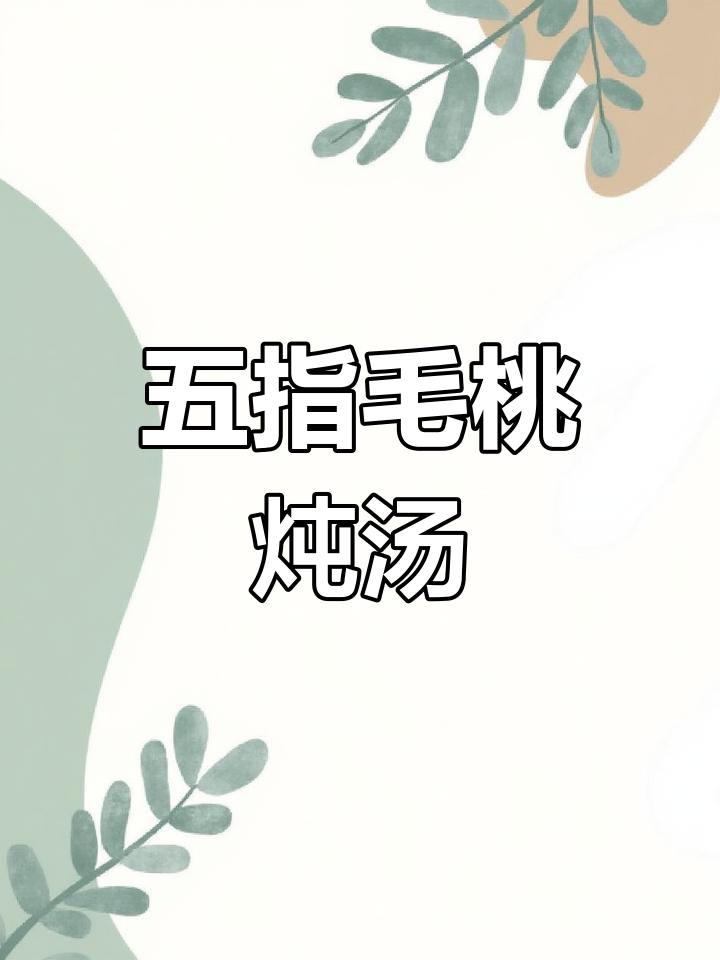 五指毛桃无花果煲鸡汤,滋补养生,健脾补肺