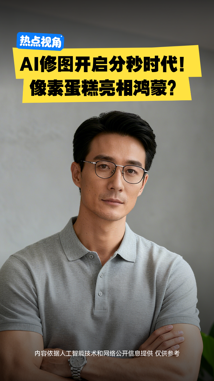 AI修图开启分秒时代!像素蛋糕亮相鸿蒙?