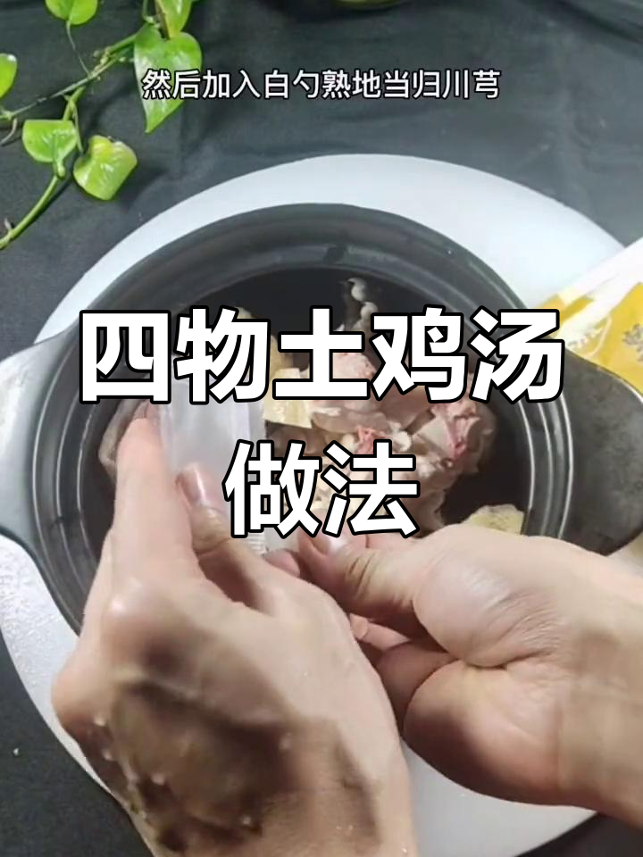 秋冬必备!四物土鸡汤,暖心又美味